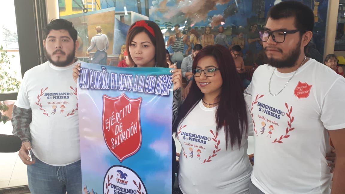 Con «Ingeniando Sonrisas» estudiantes del ITSAV reúnen fondos para casa hogar