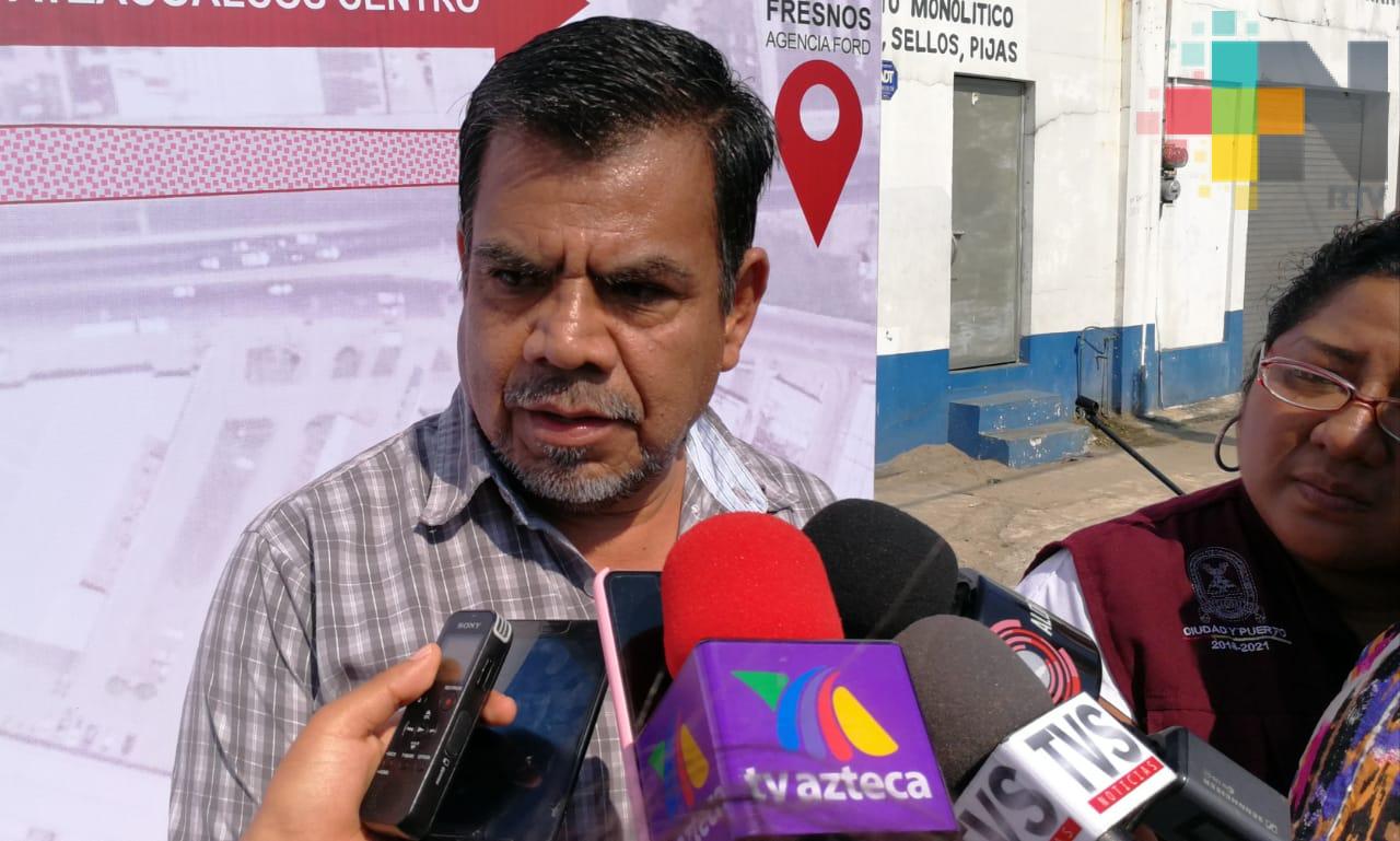Ayuntamiento de Coatzacoalcos ejecutará 100 mdp del plan de obras