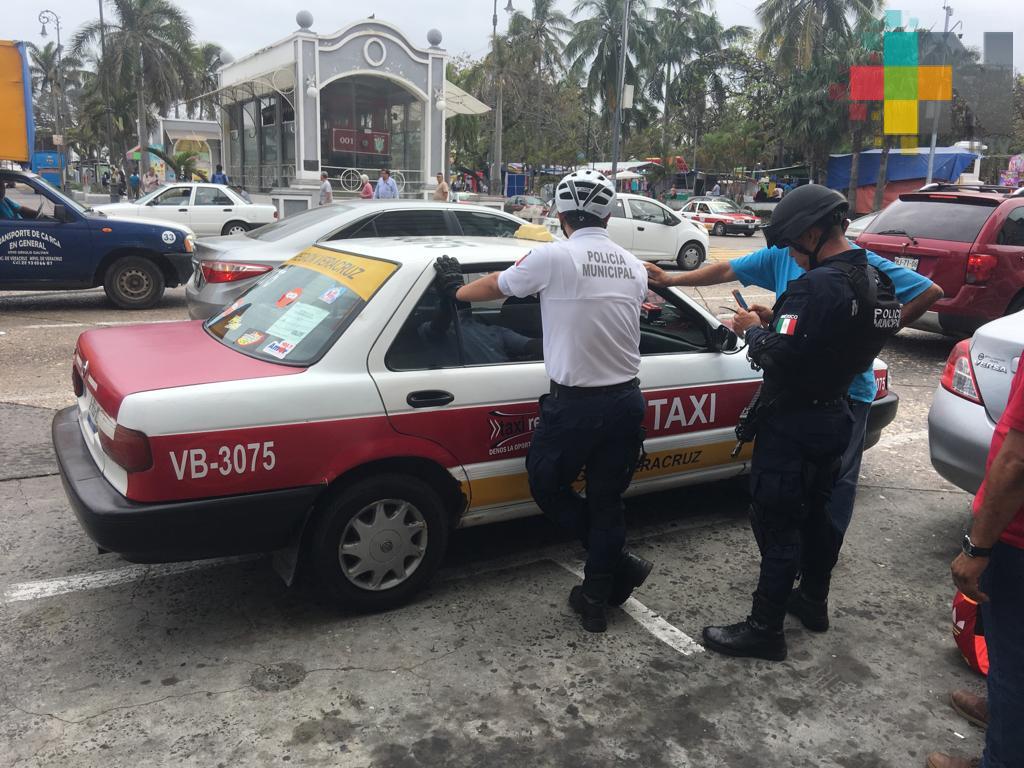 Detienen a presuntos asaltantes en el puerto de Veracruz
