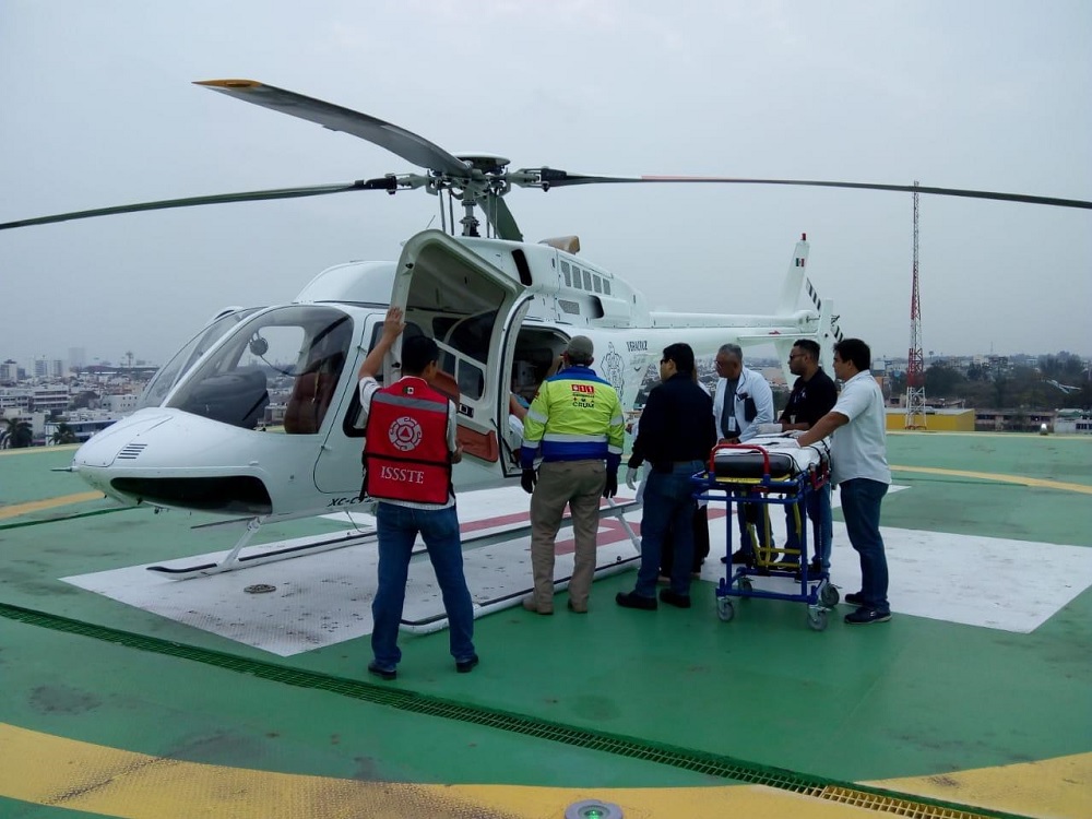 Desarrolla PC estrategias aeromédicas con grupos de atención a emergencias