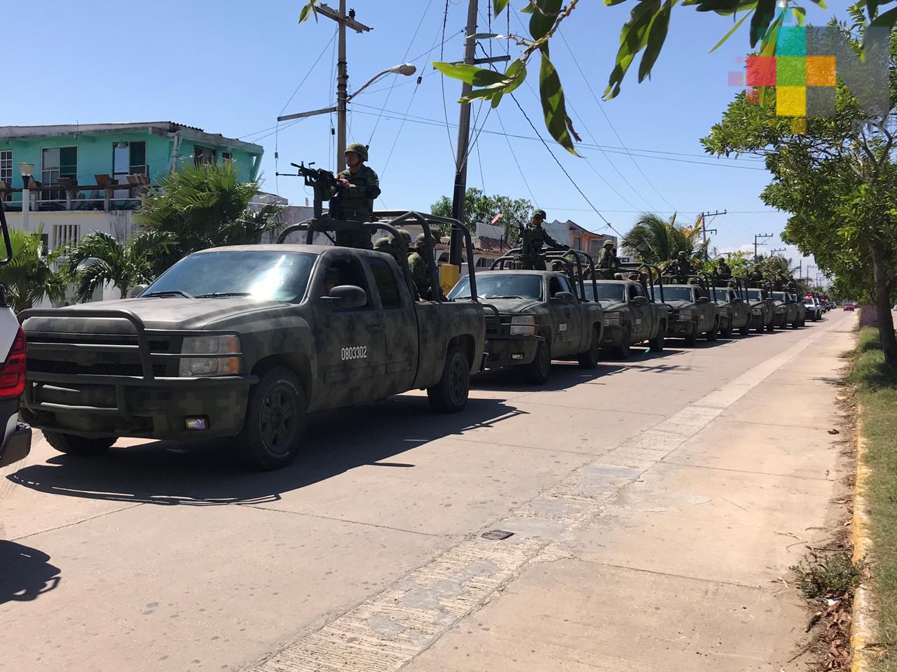 En Coatzacoalcos se congratulan por el reforzamiento de la seguridad