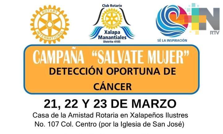 Club Rotario realizará campaña de detección de cáncer de mama y cervicouterino