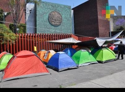 CNTE libera algunos accesos al Palacio Legislativo de San Lázaro