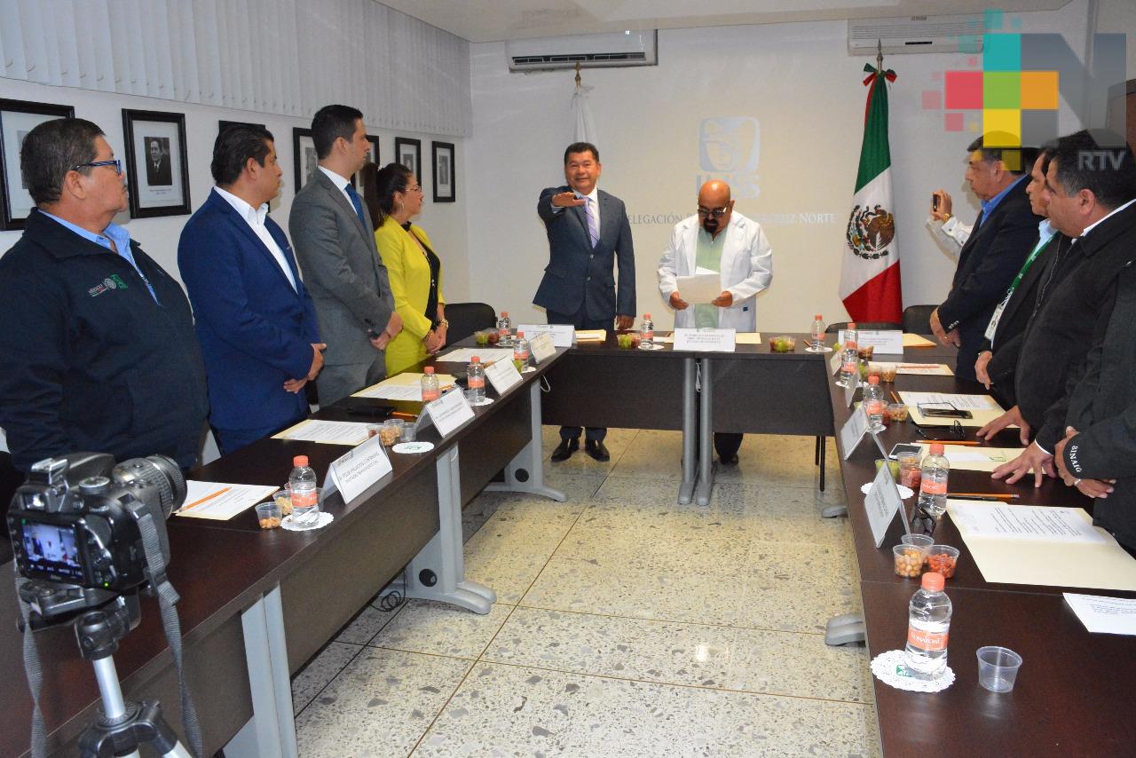 Candelario Pérez Alvarado,  nuevo delegado regional del IMSS Veracruz Norte