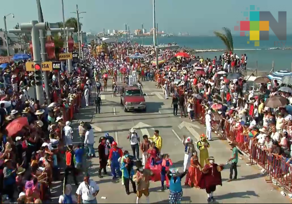 Más de 150 personas han sido atendidas en Carnaval de Veracruz; reportan saldo blanco