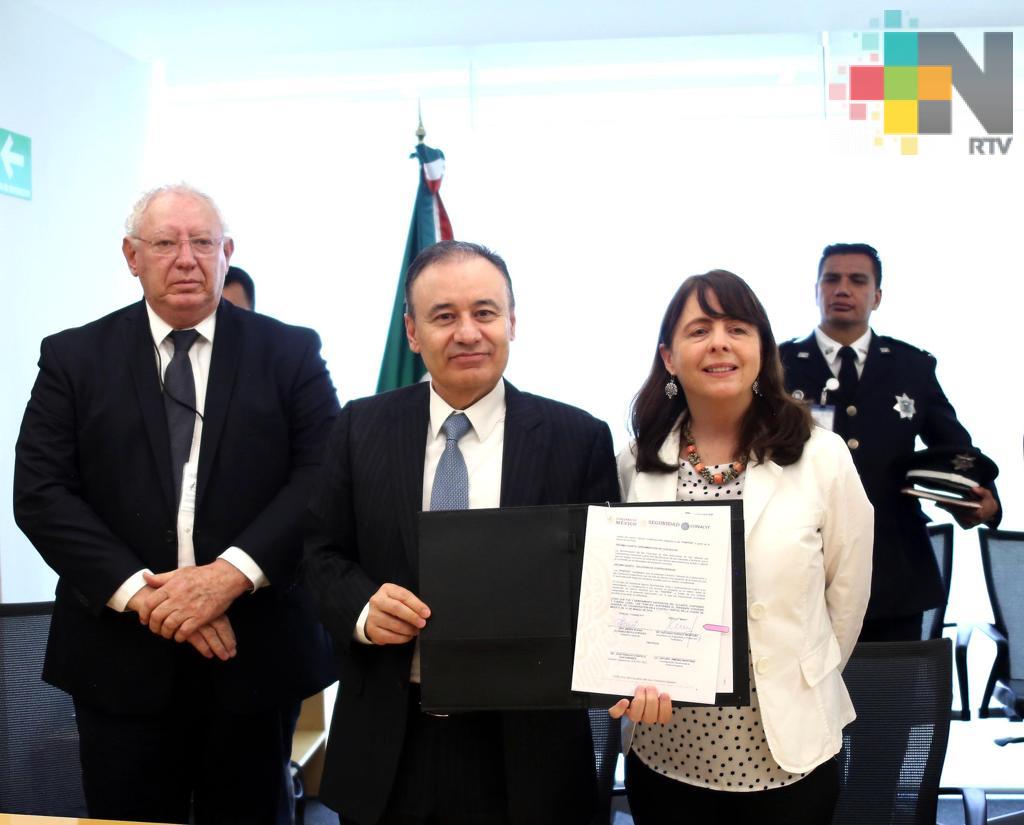 SSPC y Conacyt suscriben convenio de colaboración para el desarrollo de tecnología en materia de seguridad