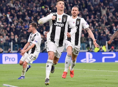 Cristiano Ronaldo guía remontada de Juventus sobre Atlético de Madrid