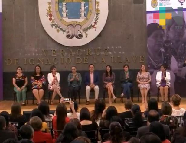 Garantizar mismas oportunidades para todas las mujeres, objetivo del Gobierno de Veracruz: Cuitláhuac García