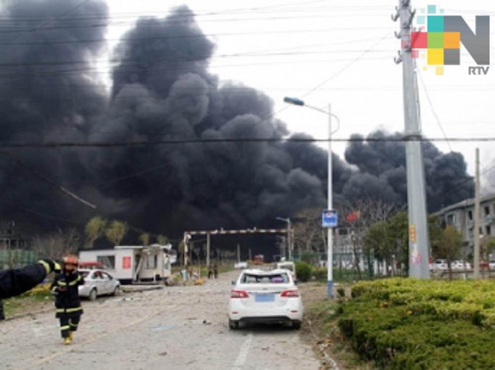 Explosión en planta china deja 47 muertos y 640 heridos