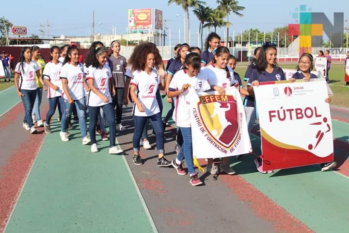 Selectivos de futbol de Coatzacoalcos rumbo a Olimpiada Estatal