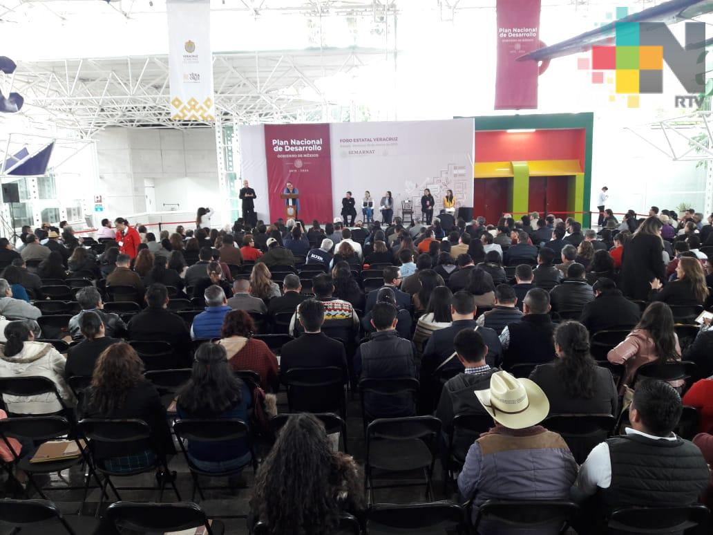 Realizan último Foro Estatal de Consulta del Plan de Desarrollo Nacional 2019-2024