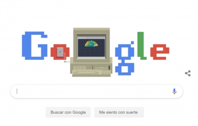 Doodle conmemora 30 años del nacimiento de la Web