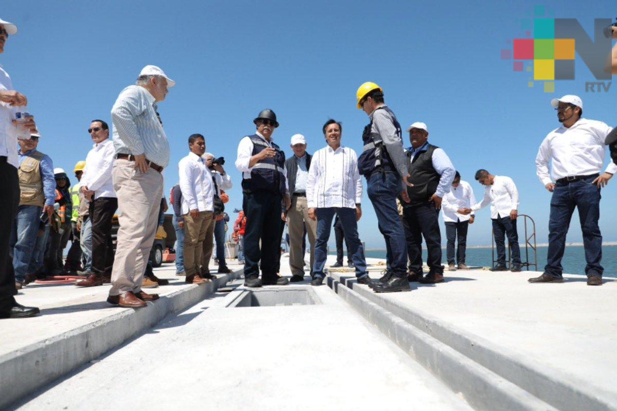 Gobierno de Veracruz impulsará el desarrollo del puerto de Veracruz, refrenda el gobernador Cuitláhuac García