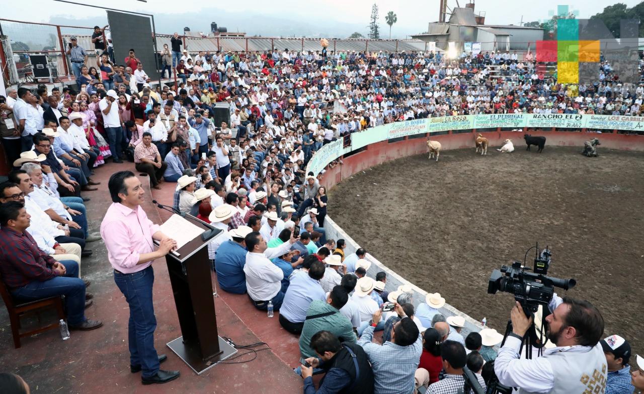 Presentan el Programa Nacional Crédito Ganadero a la Palabra