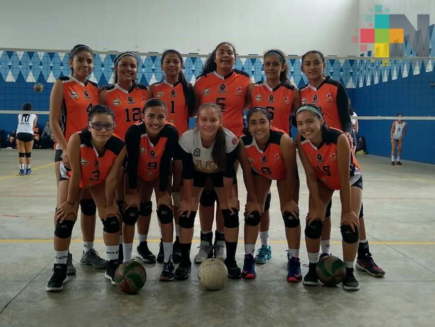Equipo de voleibol de Coatzacoalcos avanzó a Olimpiada Regional