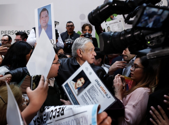 Garantiza López Obrador todos los recursos e infraestructura para búsqueda de personas desaparecidas