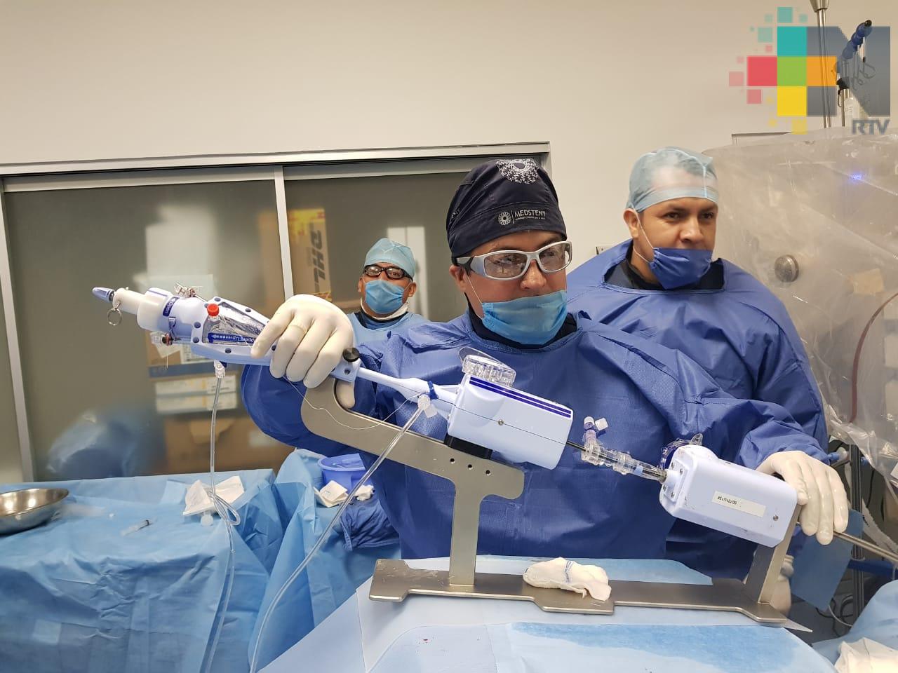 ISSSTE, primera institución pública en Veracruz en colocar implante de mitra clip cardíaco