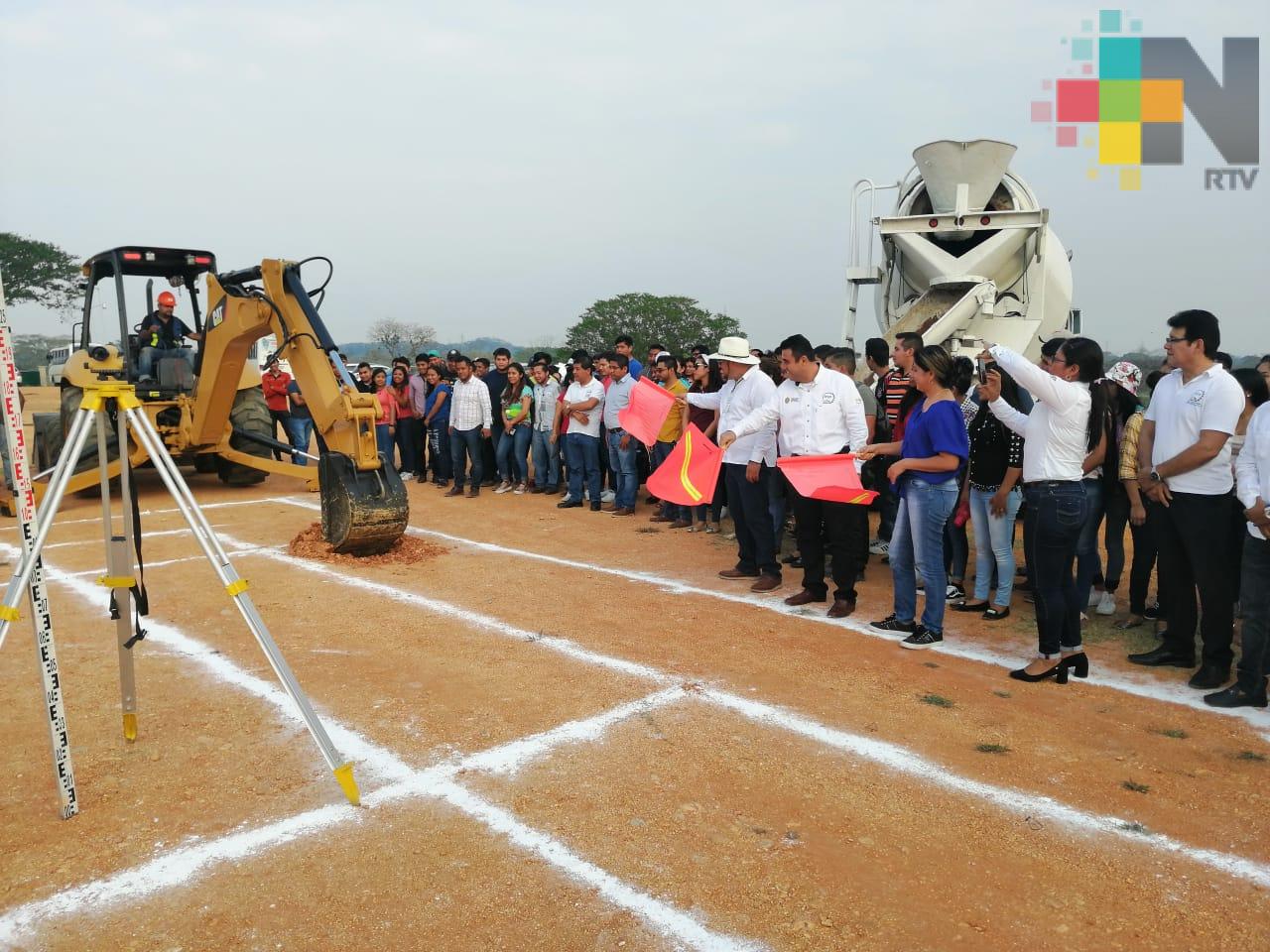 Arranca SEV construcción de edificio para el Tecnológico de Carranza