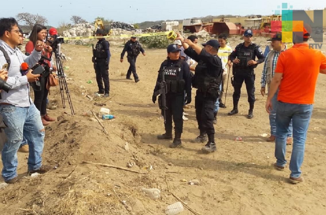 Inician búsqueda de fosas clandestinas en basurero municipal de Veracruz