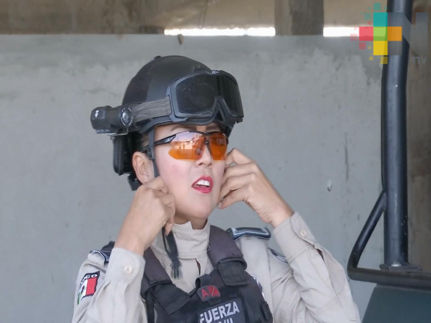 Mujeres policía: fuerza respeto y amistad