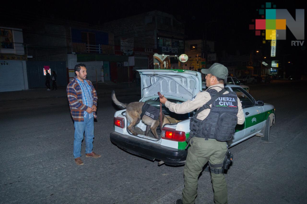 Realiza SSP Operativo de Unidades Móviles, en Xalapa