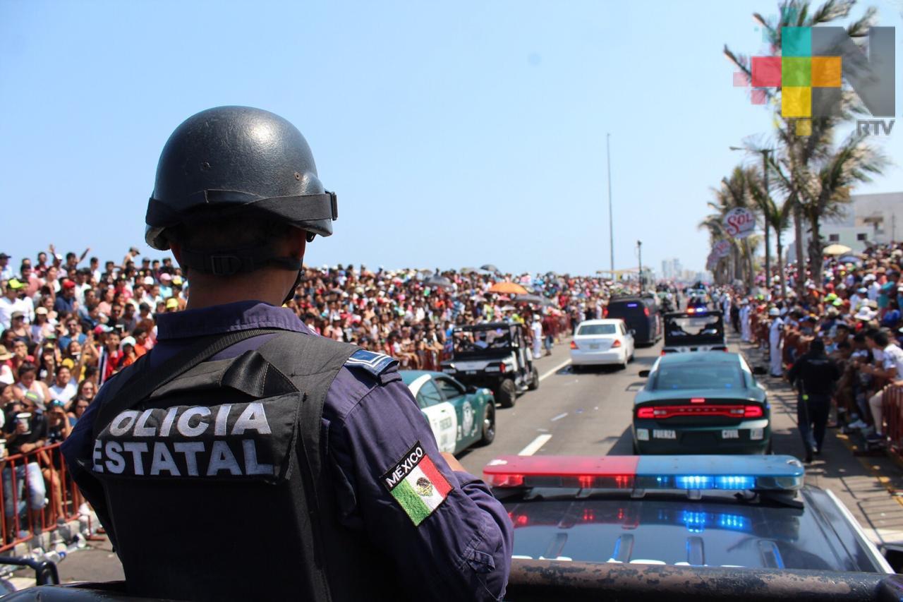 Más de dos mil elementos de la fuerza de tarea participarán en carnaval de Veracruz