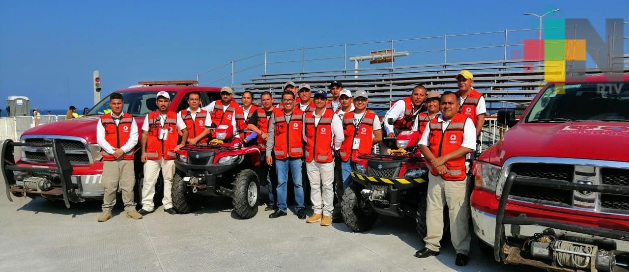 Reporta PC saldo blanco en Operativo Carnaval de Veracruz 2019