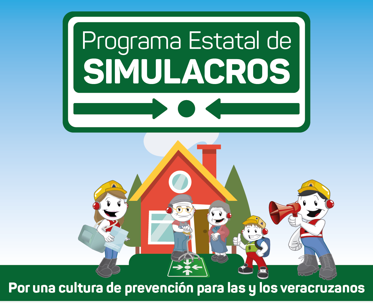 Invitan a participar simulacros en Xalapa