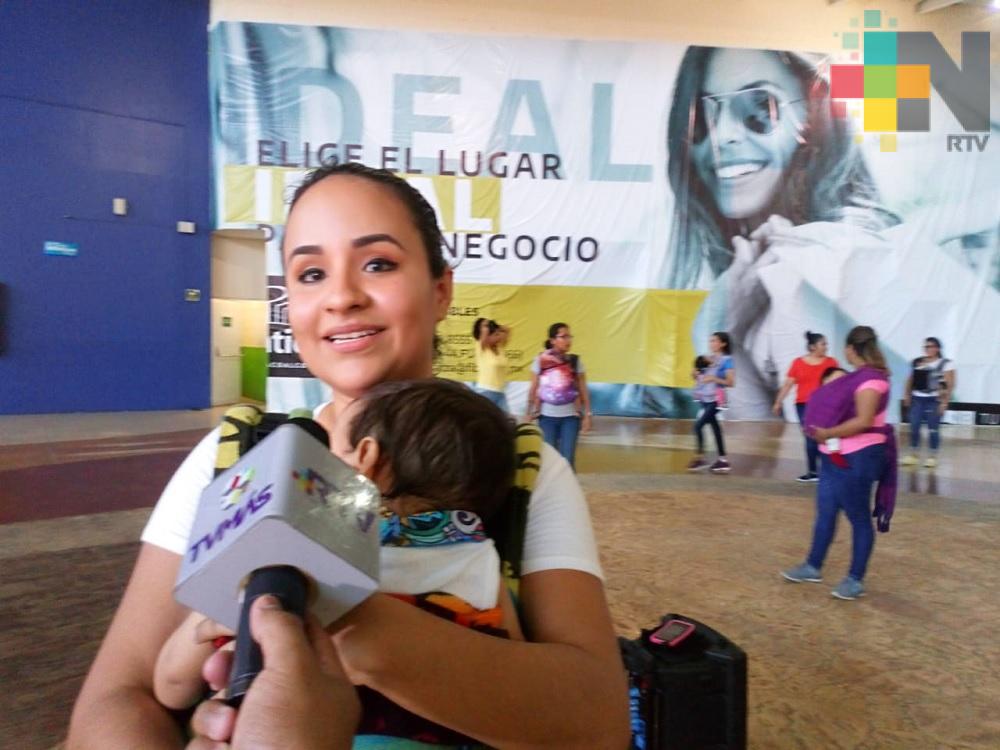 Promueven la lactancia materna en Coatzacoalcos