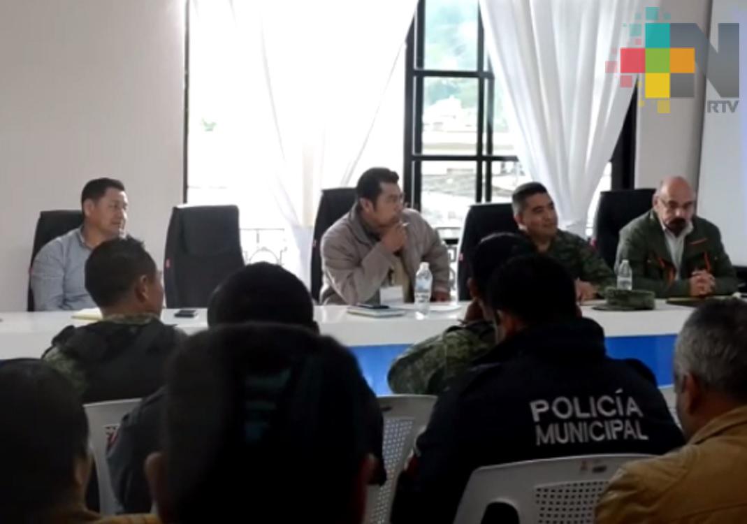 Continúan reuniones de seguridad en la región huasteca