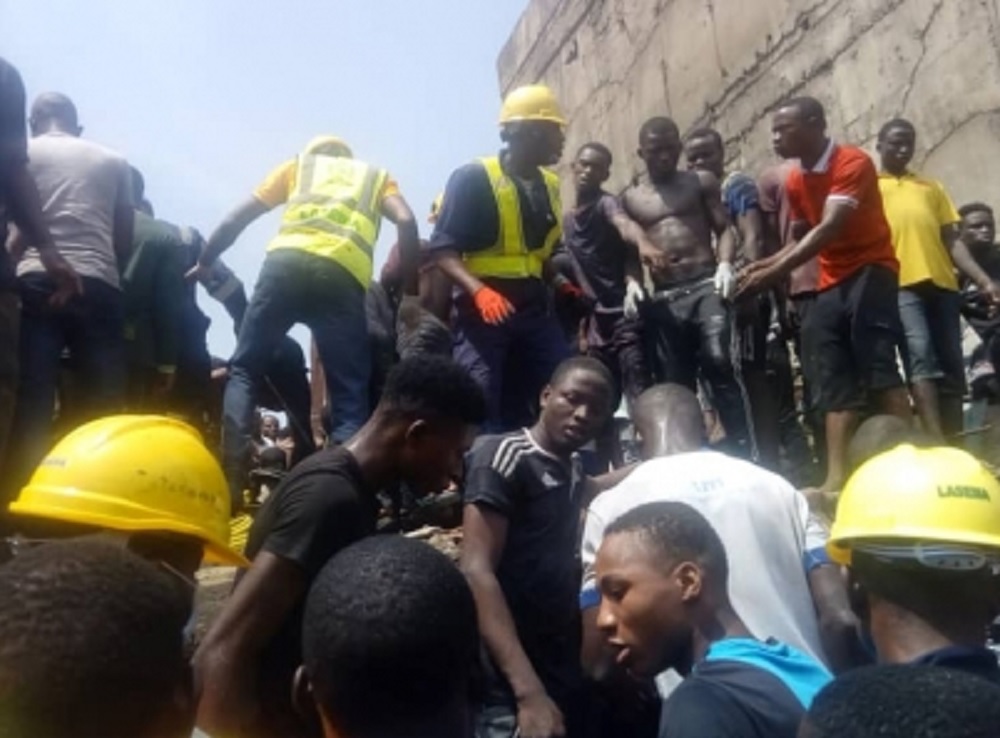 Fin a labores de rescate en Nigeria, nueve muertos al colapsar edificio