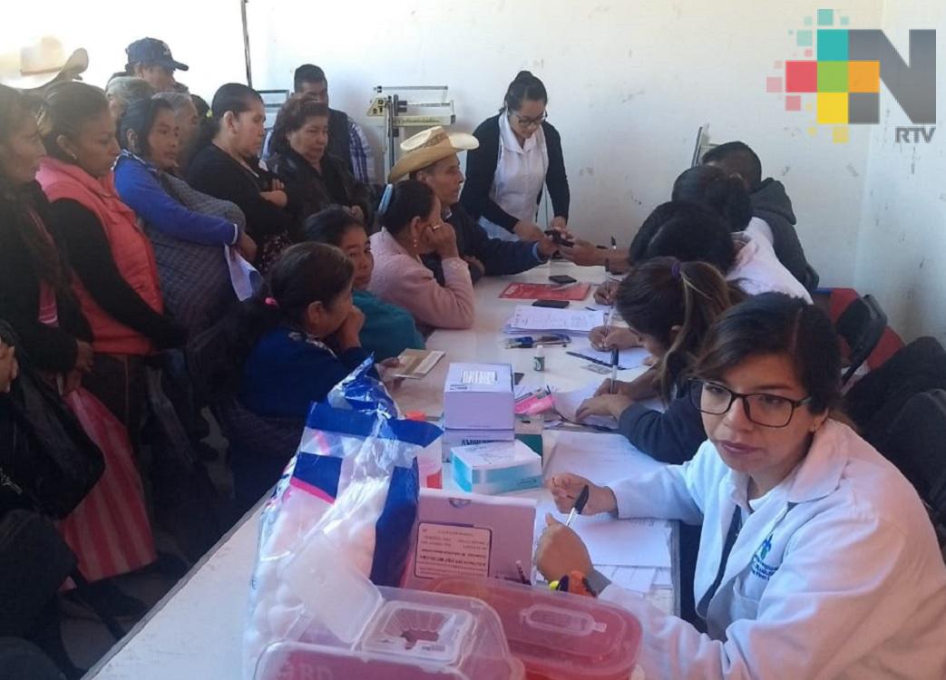 Se lleva a cabo la Feria Itinerante de la Salud y de Registro Civil en Zacualpan