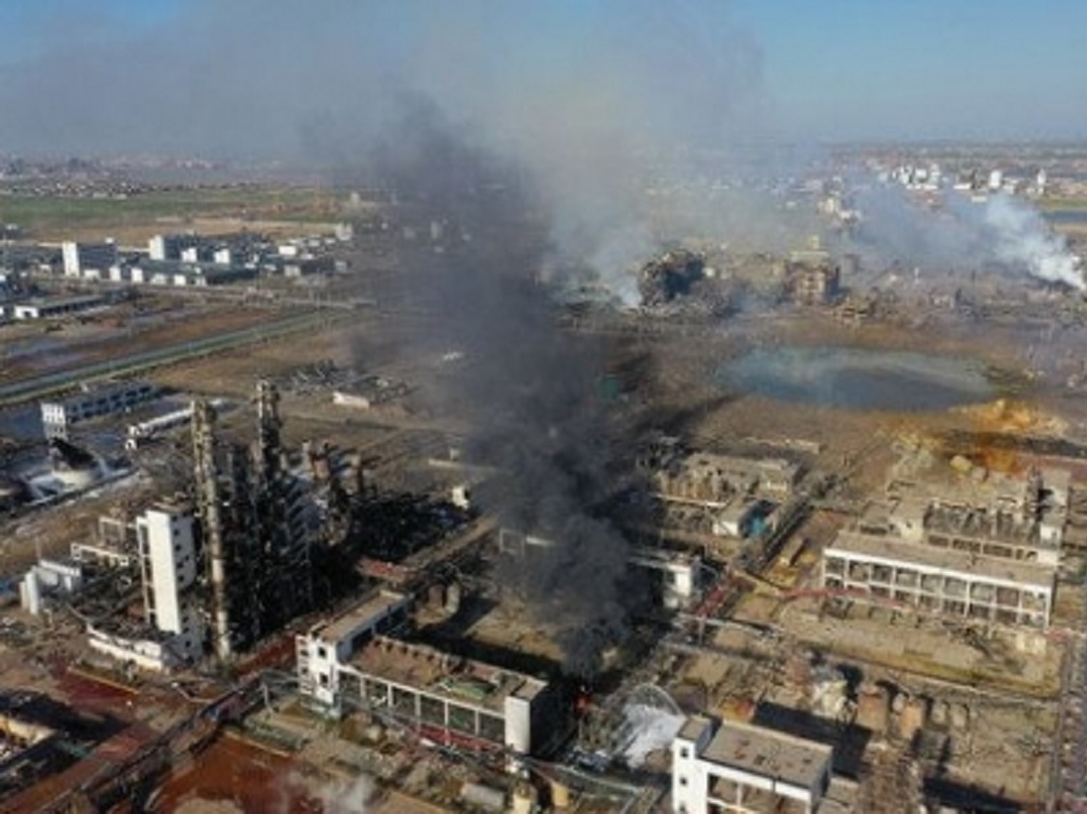 Suman 78 las víctimas mortales por explosión en planta química de Jiangs