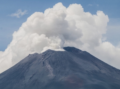 Difícil que llegue ceniza volcánica a territorio veracruzano: SPC