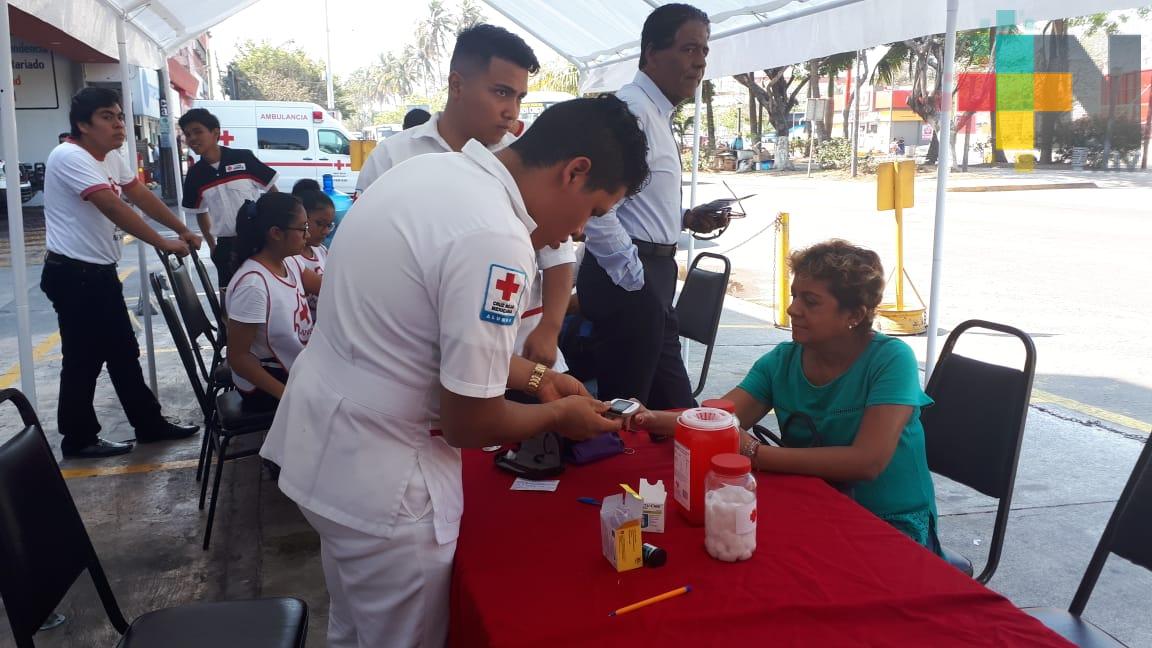 Cruz Roja Veracruz realizó jornada médica