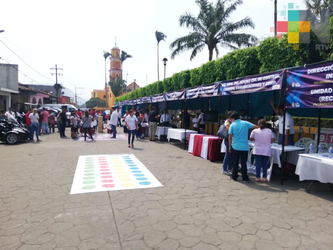 Realizan Feria por la Seguridad en Amatlán