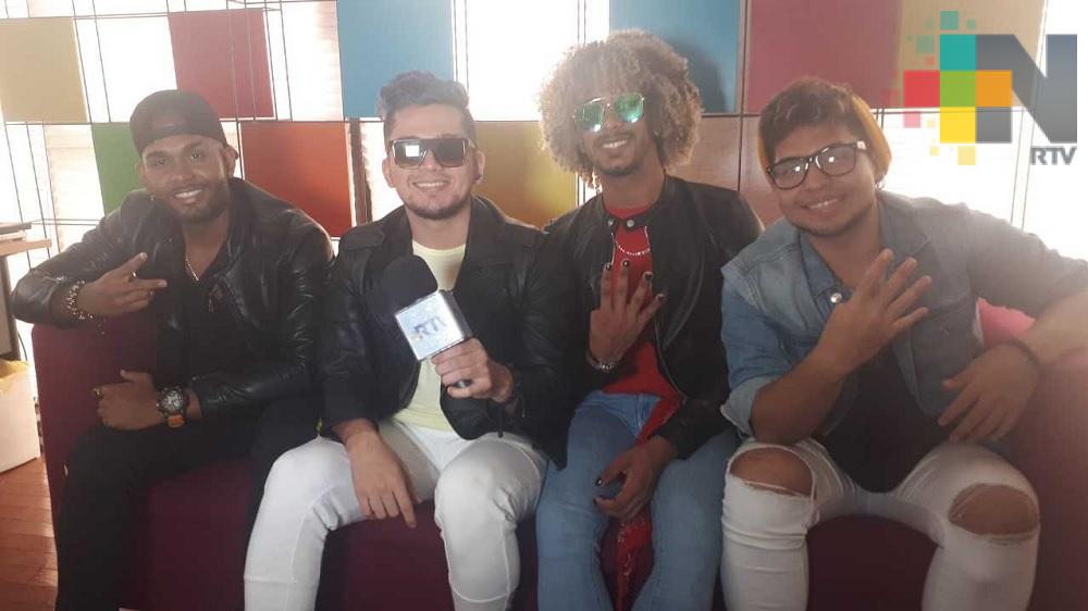 «4U» promociona en Veracruz su sencillo debut «Bidi Bidi Boom Boom»