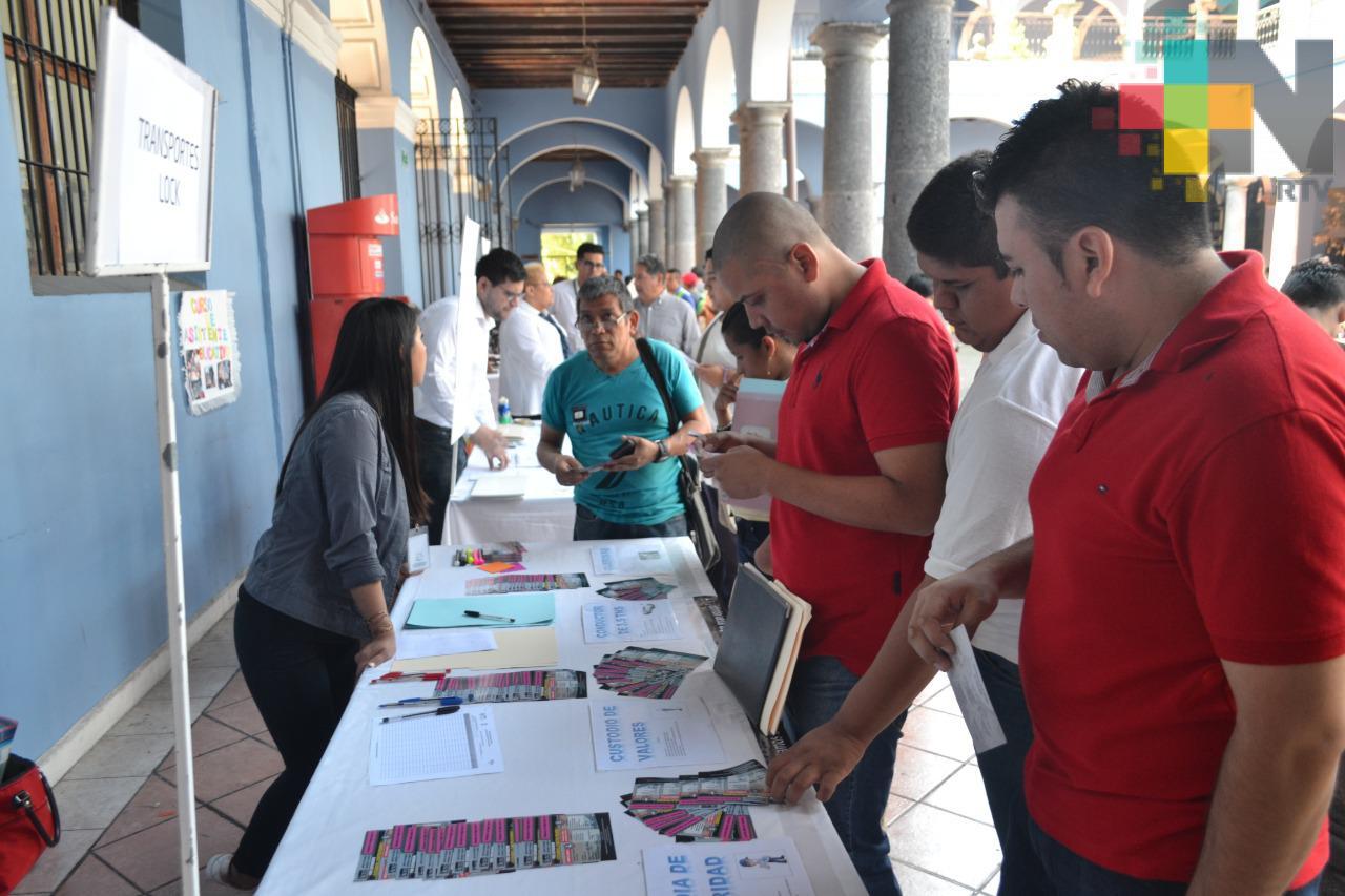 Inaugura Secretaría de Trabajo la “Feria de Empleo Coatepec 2019”