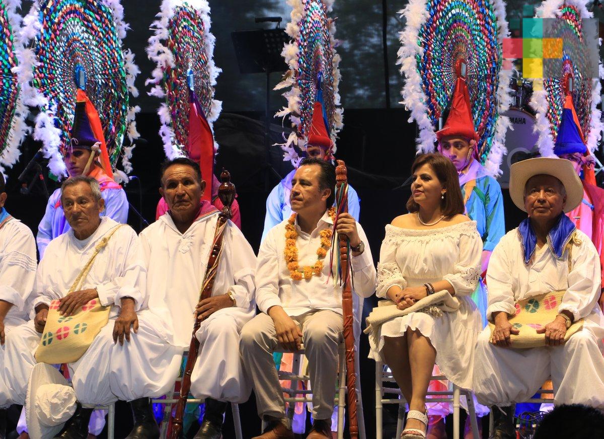 El gobernador Cuitláhuac García Jiménez inauguró la vigésima edición de Cumbre Tajín