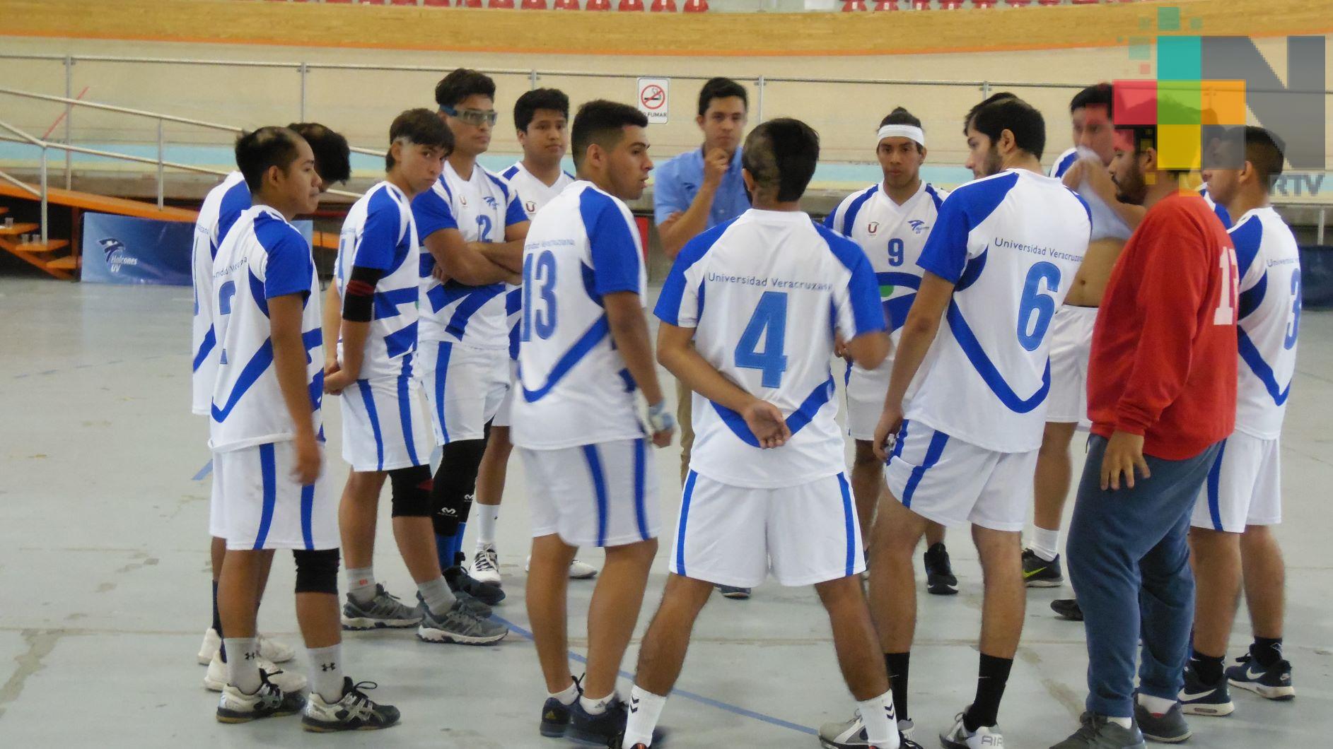 Halcones UV califica en handball a Universiada Nacional
