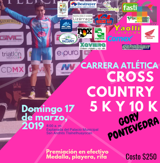 Este domingo carrera en apoyo al duatleta Xavier Zoza