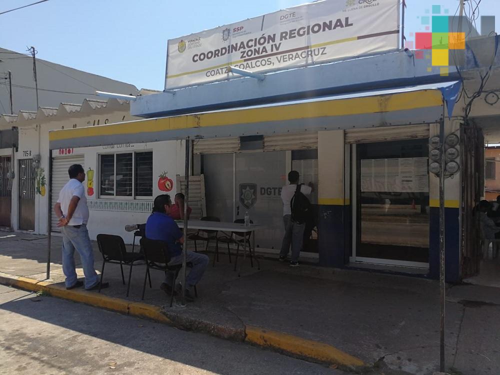 Llegan refrendos de concesión de transporte público a Coatzacoalcos