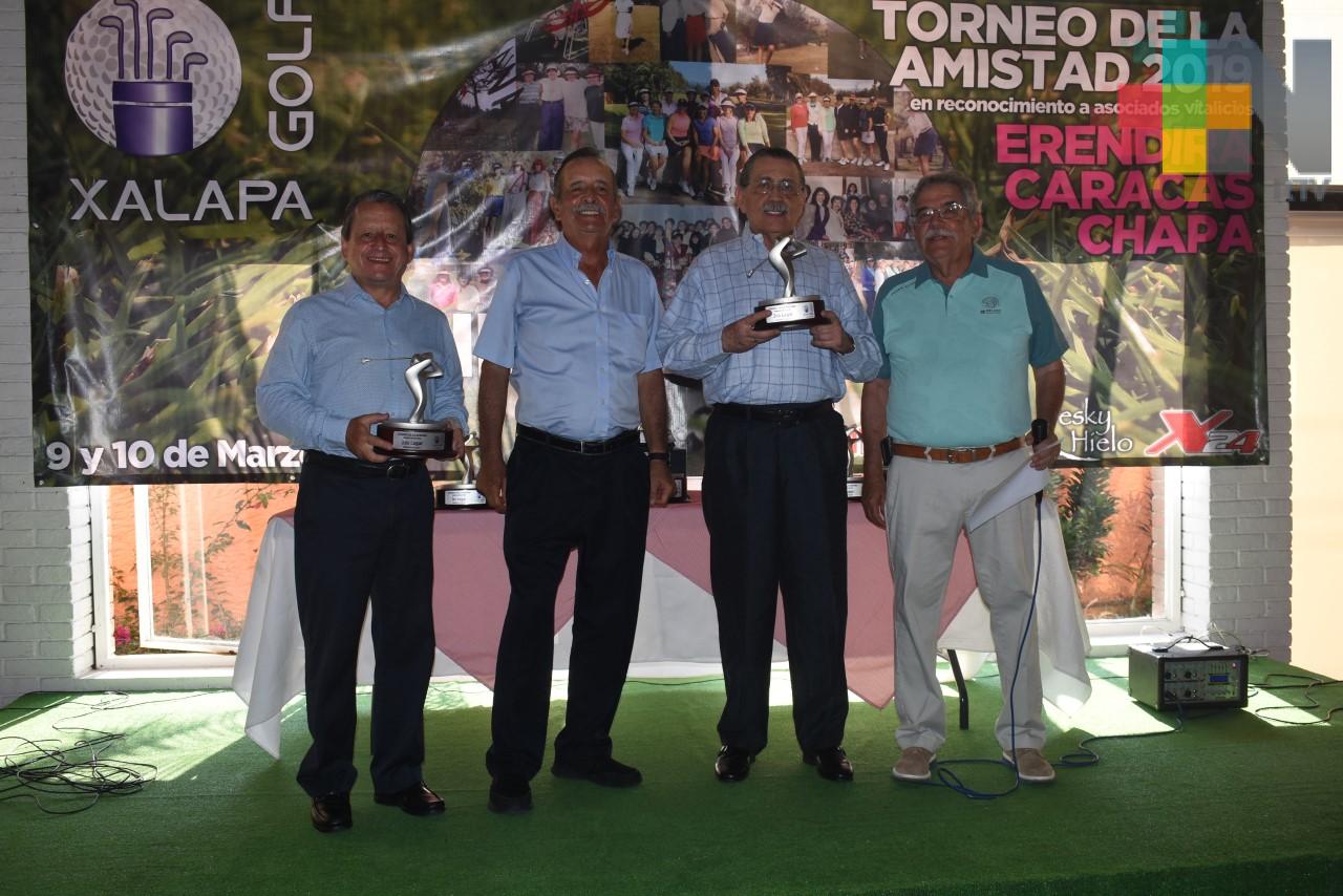 Pedro Medina y Fernando Benítez ganan el torneo de Golf de parejas