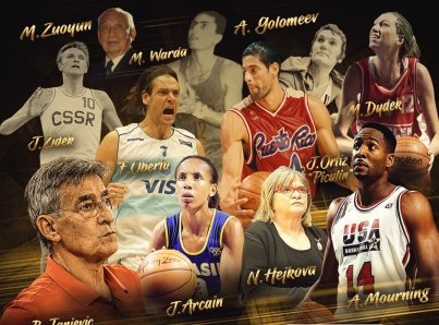 Tres latinos ingresarán al Salón de la Fama del basquetbol mundial