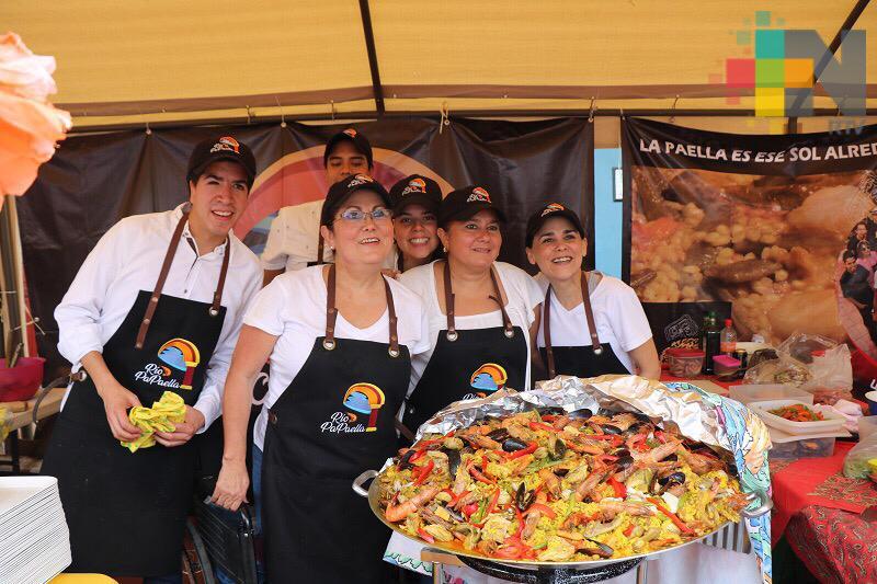 Realizan el Festival de la Paella, en Tlacotalpan