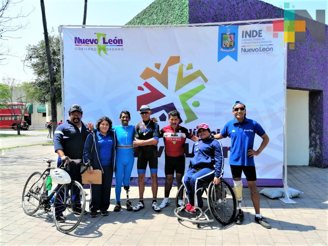 Destacan paraciclistas veracruzanos en Serial Nacional 2019