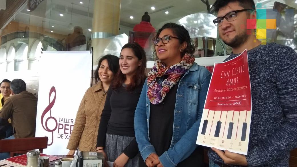 Invitan a concierto operístico dedicado al Amor el 10 de marzo en el IMAC