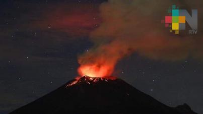 Llama Protección Civil a no acercarse al cráter del Popocatépetl