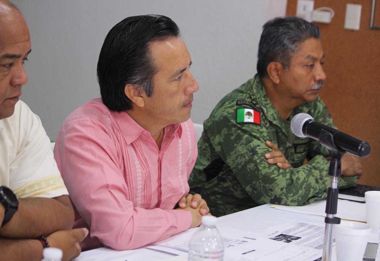 Encabeza Cuitláhuac García reunión para la Construcción de la Paz, en Minatitlán