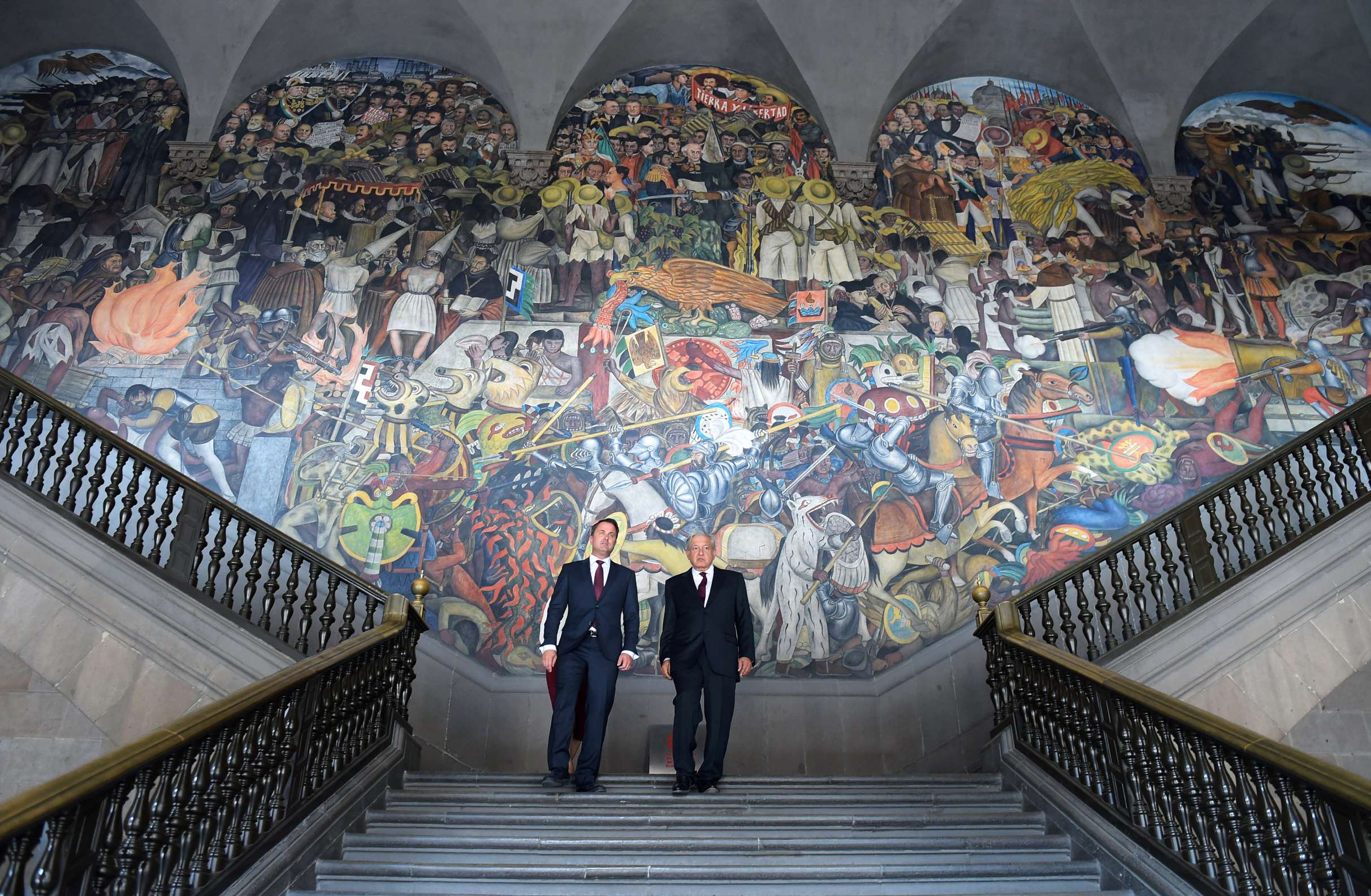 Primer ministro de Luxemburgo de visita en México